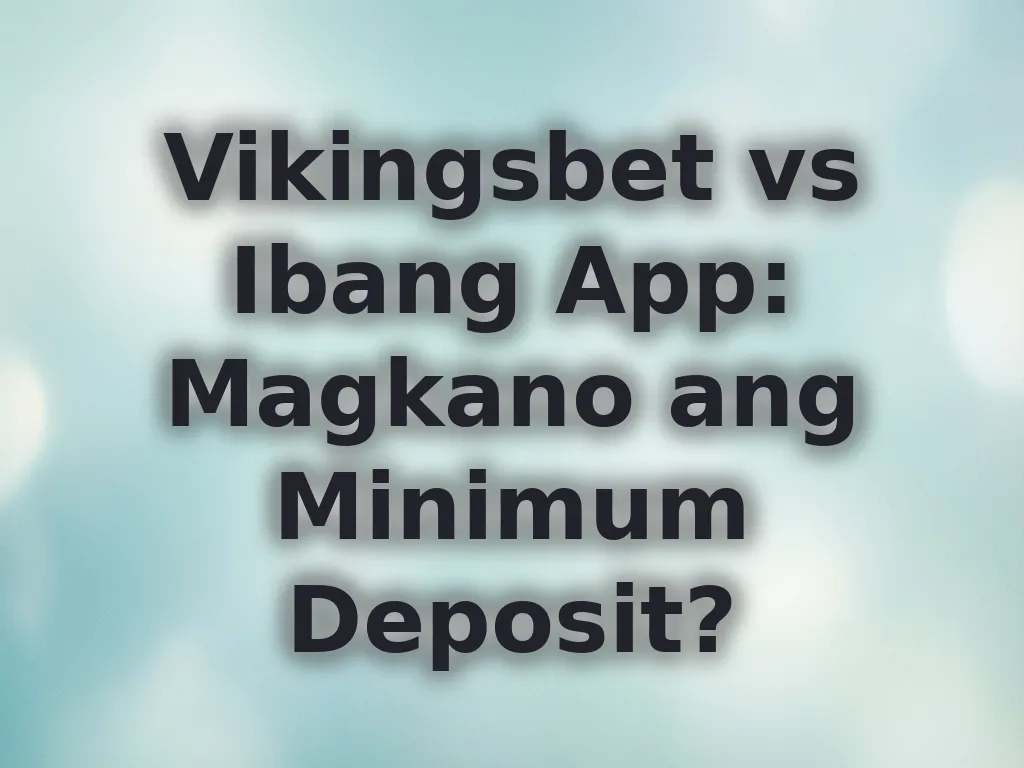 Vikingsbet Payment Limits
